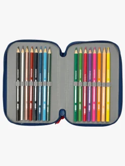 Nintendo Super Mario Penalhus med 3 Rum, Rød/Blå