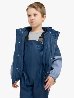 Nordbjörn Bergen Foret Regnsæt, Insignia Blue/White Pepper