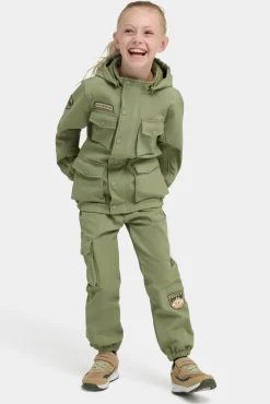 Nordbjörn Brokvarn Softshelljakke, Grøn