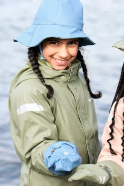 Nordbjørn Båtlandet Regnhat og Regnvanter, Blå