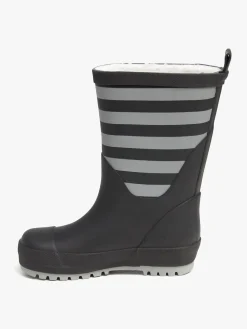 Nordbjørn Dunder Forede Gummistøvler, Grey/Black