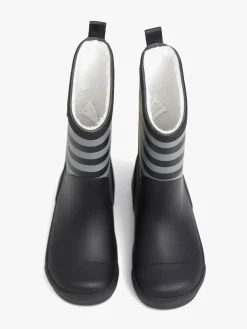 Nordbjørn Dunder Forede Gummistøvler, Grey/Black