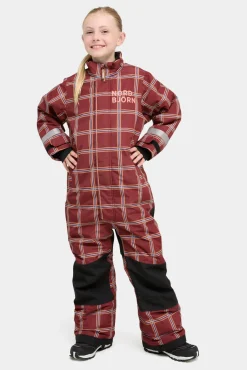 Nordbjörn Enelunden Flyverdragt, Madder Brown Checked