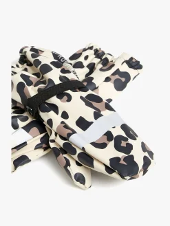 Nordbjørn Fjord Foret Regnhue & Vanter, Leopardy Brazilian Sand