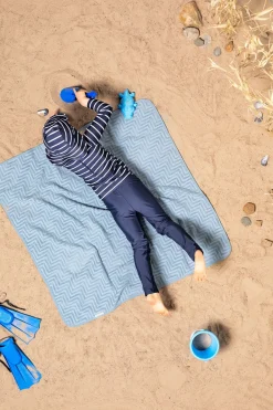 Nordbjørn Fårö UV-Hat, Navy Stripe