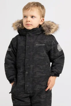 Nordbjørn Frej Reflekterende Flyverdragt, Camo Dots Black