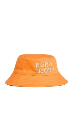 Nordbjörn Hjortnäs Bucket Hat Vendbar, Orange