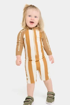 Nordbjörn Hönö UV-Dragt, Brown Stripe