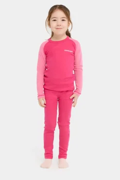 Nordbjørn Icicle Skiundertøj Merinould, Magenta