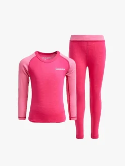 Nordbjørn Icicle Skiundertøj Merinould, Magenta