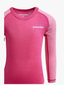 Nordbjørn Icicle Skiundertøj Merinould, Magenta