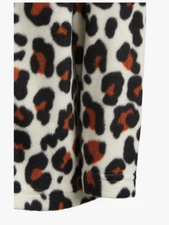 Nordbjørn Malö Fleecetrøje, Leopardy Rustic Sandshell