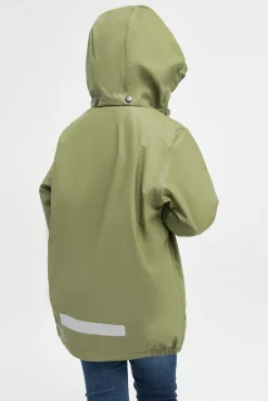 Nordbjørn Marstrand Foret Regnjakke, Olive Green