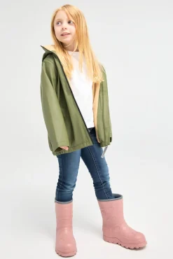 Nordbjørn Marstrand Foret Regnjakke, Olive Green