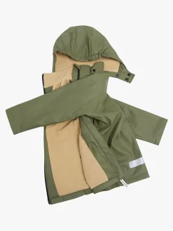 Nordbjørn Marstrand Foret Regnjakke, Olive Green