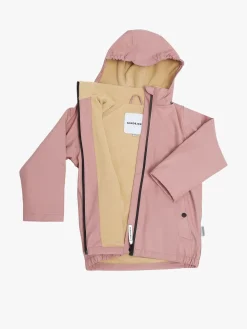 Nordbjørn Marstrand Foret Regnjakke, Dusty Rose