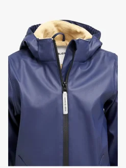 Nordbjørn Marstrand Foret Regnjakke, Peacoat Navy