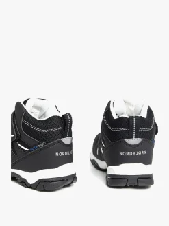 Nordbjørn Mercury Mid WP  Fleece-forede Sneakers, Black/White