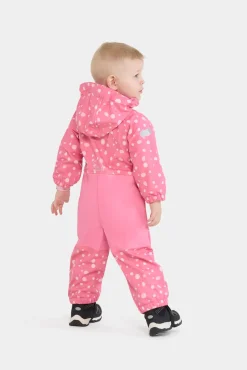 Nordbjørn Orrvik Softshell Babyflyverdragt, Aurora Pink Dit Dots