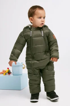 Nordbjørn Pilecub Babyflyverdragt, Green Thyme