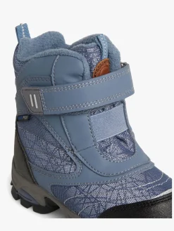 Nordbjørn Polar Reflective Vinterstøvler, Petrol Blue