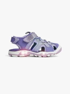 Nordbjørn Safari Blinkesandaler, Syrenfarvet