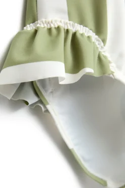 Nordbjörn Sandsjön UV-Badedragt, Green Stripe