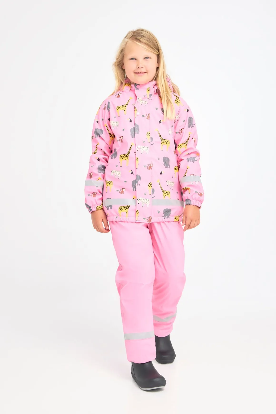 Nordbjørn Skagen Foret Regnsæt, Mini Safari Sachet Pink