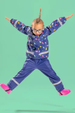 Nordbjørn Skagen Foret Regnsæt, Umbrellas Blue Print