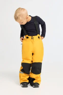 Nordbjørn Snowfall Skibukser, Sunflower/Solid Black