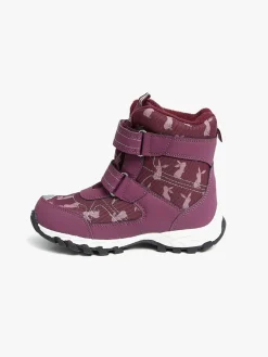 Nordbjörn Snowfall Vinterstøvler, Fuschia Rabbit