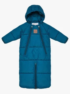 Nordbjørn Snowy Vognpose 2-in-1, Blue Coral