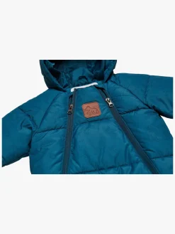 Nordbjørn Snowy Vognpose 2-in-1, Blue Coral