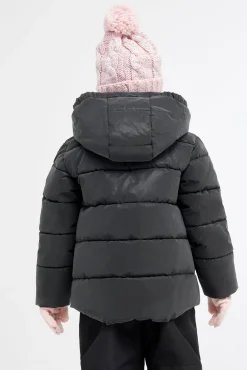 Nordbjørn Star Reflekterende Vinterjakke, Sort