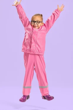 Nordbjørn Styrsö Foret Regnsæt, Let It Rain Reflective Chateau Rose