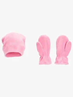 Nordbjørn Trollheim Sæt Vanter, Hue, Halsedisse, Wild Orchid