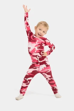 Nordbjørn Verbier Skiundertøj Bamboo, Camo Pink