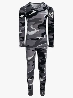 Nordbjørn Verbier Skiundertøj Bamboo, Camo Black