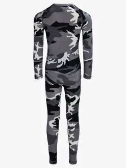 Nordbjørn Verbier Skiundertøj Bamboo, Camo Black