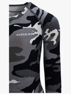 Nordbjørn Verbier Skiundertøj Bamboo, Camo Black