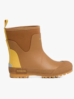 Nordbjörn Viskan  Forede Gummistøvler, Tobacco Brown/York Yellow