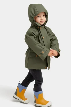 Nordbjörn Viskan Foret Regnjakke, Grøn