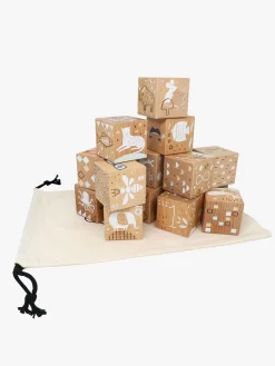 Nordic Play Træklodser 16 Stk., Natur