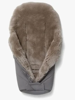 Nordlys Thyra Lammeskindskørepose, Greige