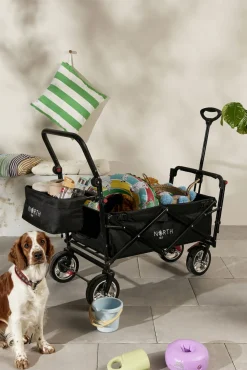 North 13.5 Porter Trækvogn inkl. Campingbord, Ivy Grey