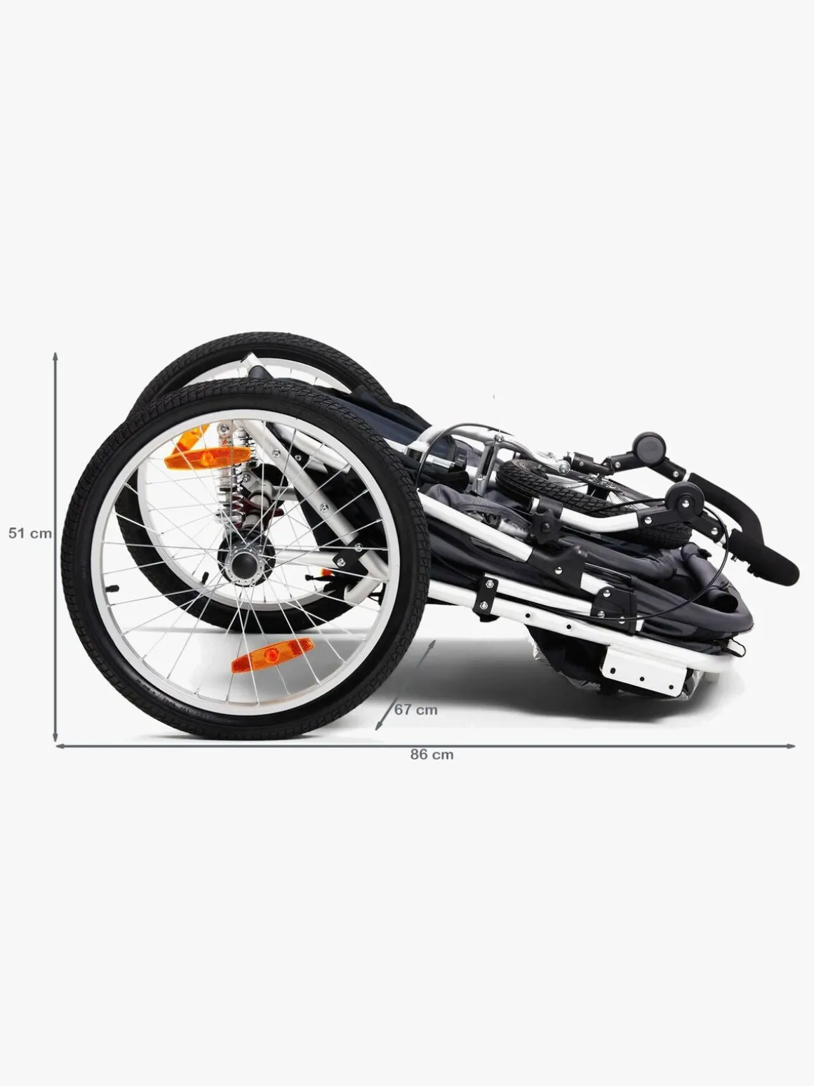 North 13.5 Speeder 2 Cykelanhænger, Blue