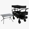 North 13.5 Transporter Trækvogn inkl. Campingbord, Black/Grey