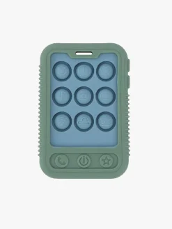 Nuby Phone Popper Bidelegetøj, Grøn/Blå