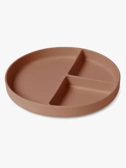 nuuroo Mingo Opdelt Tallerken Silikone, Chocolate Malt