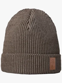 OICAN Wear Strikhue med Hovedbeskyttelse Merinomix, Brown/Beige